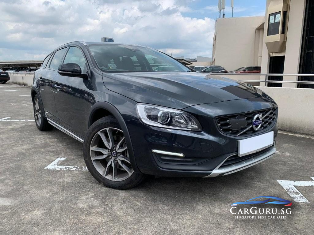 [NEW] Volvo V60 Cross Country T5 Sunroof - Black SUV (Jun 2018) - Used Car