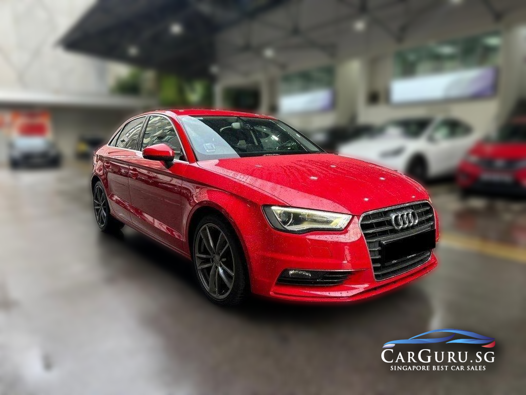 [NEW] AUDI A3 SEDAN 1.4 TFSI R - RED Sedan (May 2017)