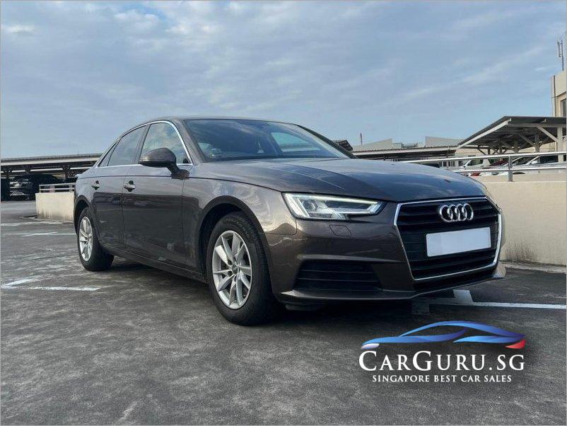 [SOLD] AUDI A4 1.4 TFSI S TRONIC - Brown Luxury Sedan (Nov 2016)