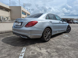 [SOLD] MERCEDES BENZ C180 AVANTGARDE (R17 LED) - Silver Sedan (Mar 2018)