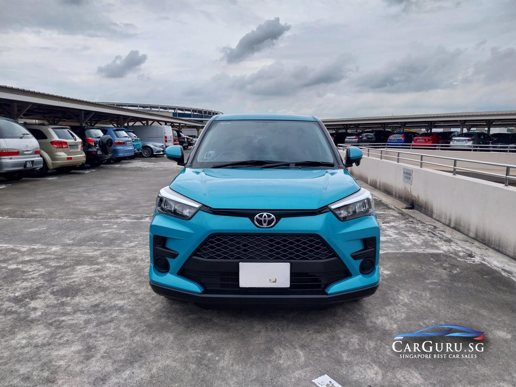 [SOLD] TOYOTA RAIZE 1.0X CVT BLUE SUV (Nov 2022)