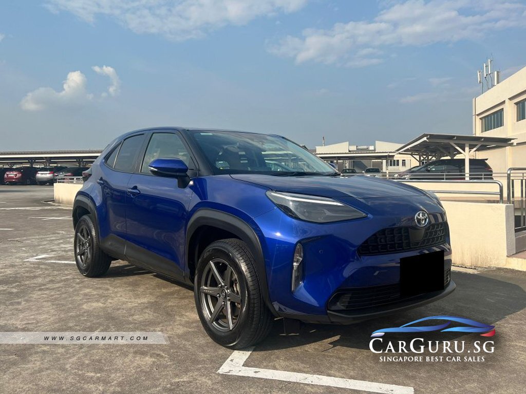 [SOLD] TOYOTA YARIS CROSS HYBRID 1.5X CVT BLUE (Oct 2022)