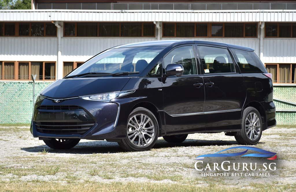 [SOLD] TOYOTA PREVIA AERAS 2.4 CVT MR - Black MPV (Dec 2018)