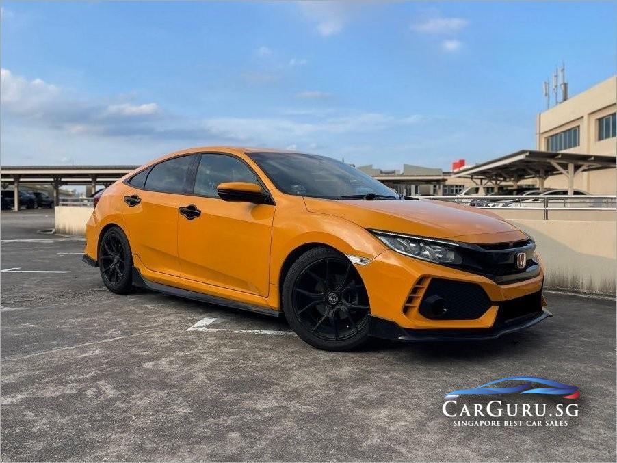 [SOLD] HONDA CIVIC 1.6 VTI CVT - Yellow Mid-Sized Sedan (Dec 2016)