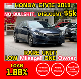 [NEW ARRIVAL] HONDA CIVIC 1.6VTI CVT - Grey (2 Jul 2018) - Used Car