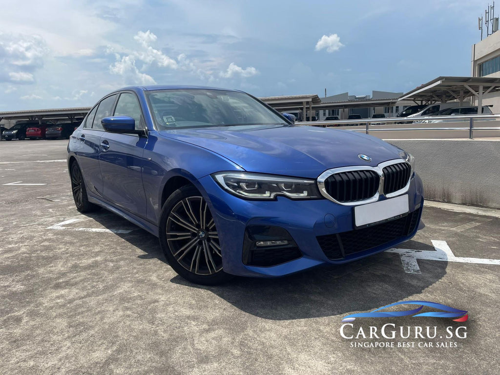 [NEW ARRIVAL] BMW 318I MSPT ADPT LED HL - Blue Luxury Sedan (28 Jan 2022) - Used Car