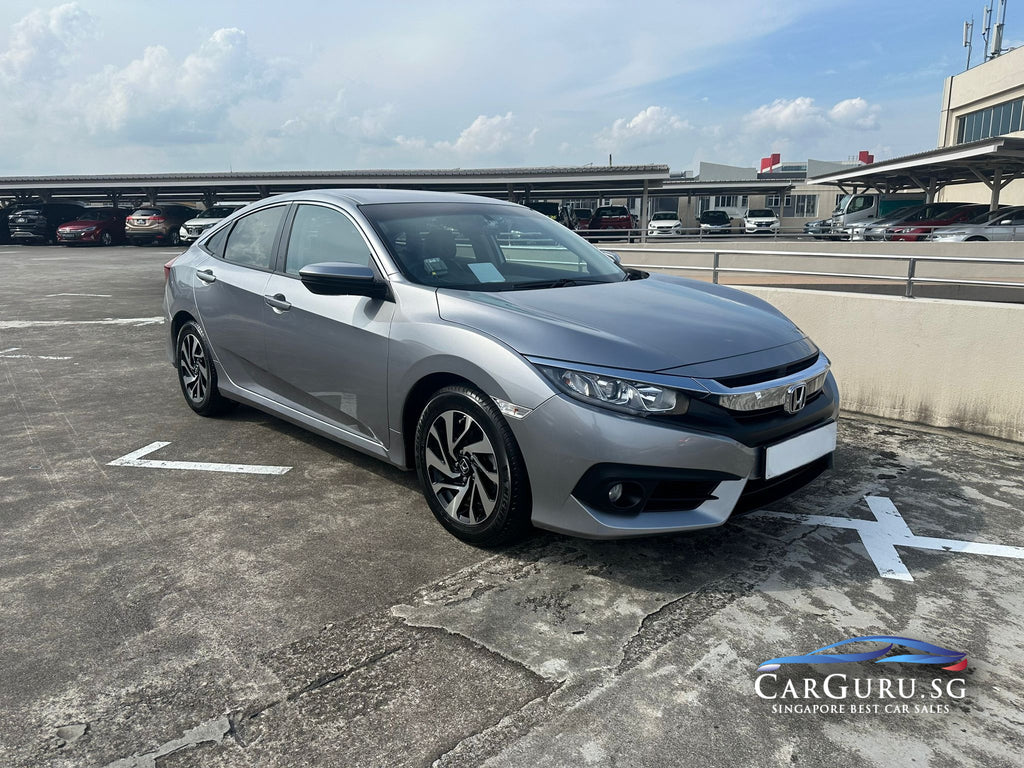 [NEW ARRIVAL] HONDA CIVIC 1.6 VTI CVT - Silver  (18 Apr 2018) - Used Car