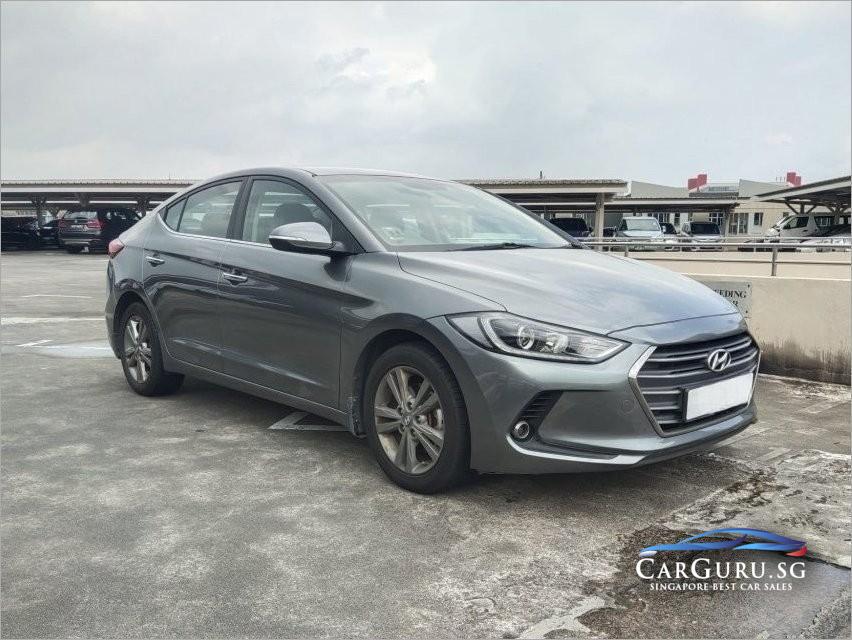 [NEW ARRIVAL] HYUNDAI ELANTRA AD 1.6 GLS AT ELITE - SILVER Sedan (Jun 2016)