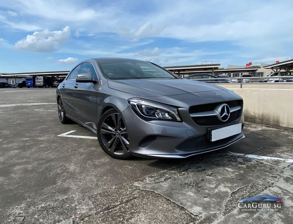 [NEW] MERCEDES BENZ CLA180 COUPE URBAN (R18 LED) - Grey Coupe Luxury Sedan (May 2018) - Used Car