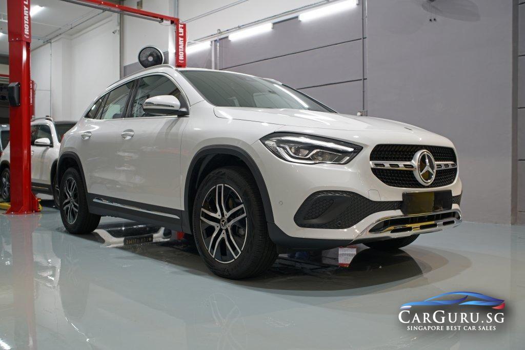 [NEW ARRIVAL] MERCEDES BENZ GLA200 AMG LINE EXECUTIVE AUTO - White SUV (23 Sep 2021) - Used Car