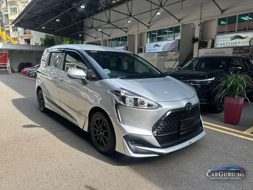 [NEW UPCOMING] TOYOTA SIENTA HYBRID 1.5G CVT - Silver MPV (Oct 2021) - Used Car