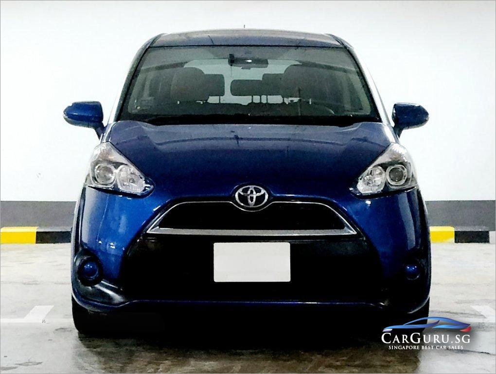 [NEW ARRIVAL] TOYOTA SIENTA HYBRID 1.5X CVT - Blue MPV (Aug-21) - Used Car