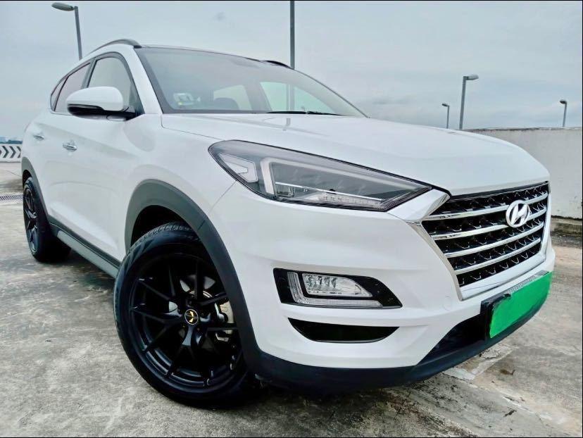 [SOLD] HYUNDAI TL TUCSON FL 1.6 GLS T-GDI DCT 2WD - WHITE SUV (Nov 2018)